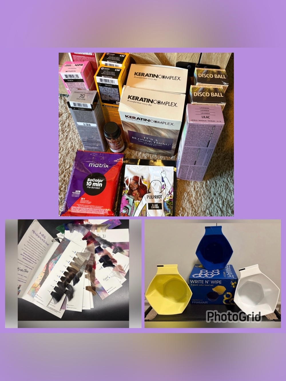 Professional Hair Stylist Bundle: Color, Bowls, Swatches